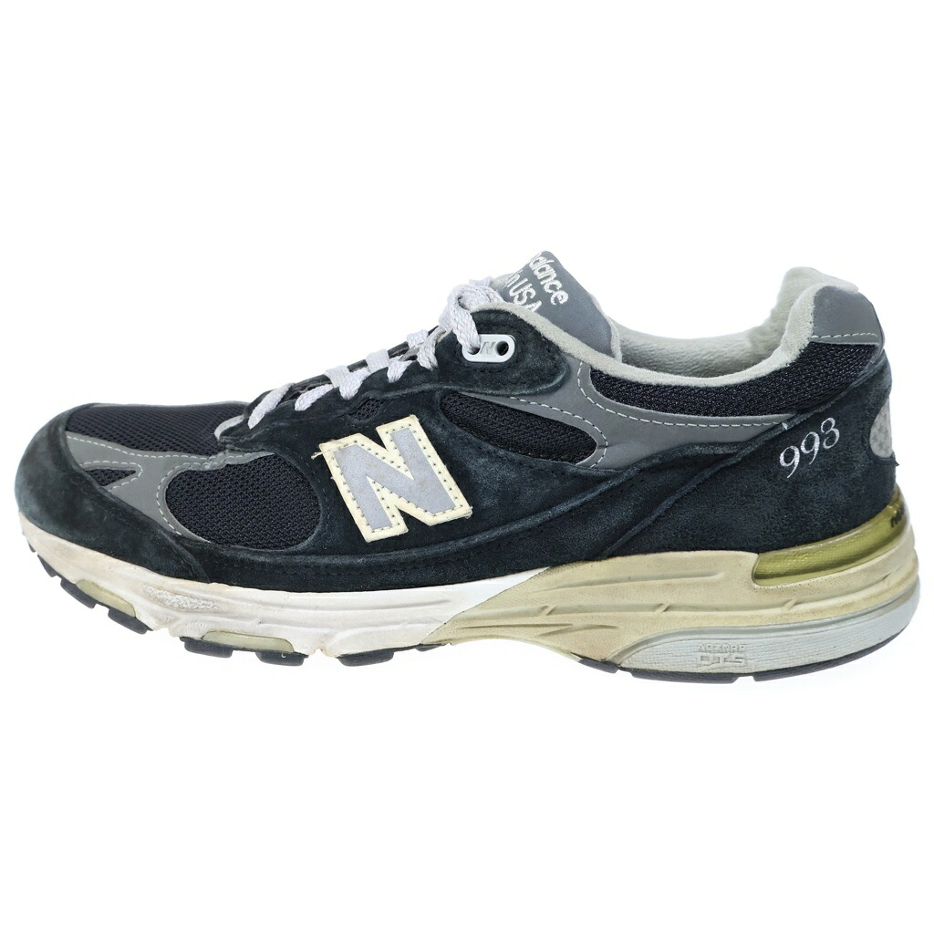New Balance(ニューバランス) サイズ:26.5 993 ローカット メッシュ スニーカー ブラック/グレー MR993BK【中古】【程度B】【カラーブラック】【オンライン限定商品】|ブランド買取・販売 BRING