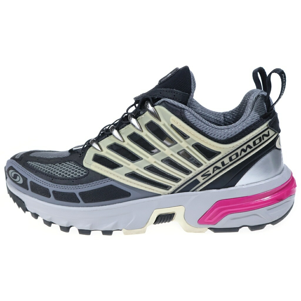 SALOMON(サロモン) 大きさ:28.0糎 ACS PRO ADVANCED アドバンスド ローカットスニーカー 黒いこと US10/28糎 417525【中古】【座標軸B】【色合い黒いこと】【オンライン制限事項商いもの】