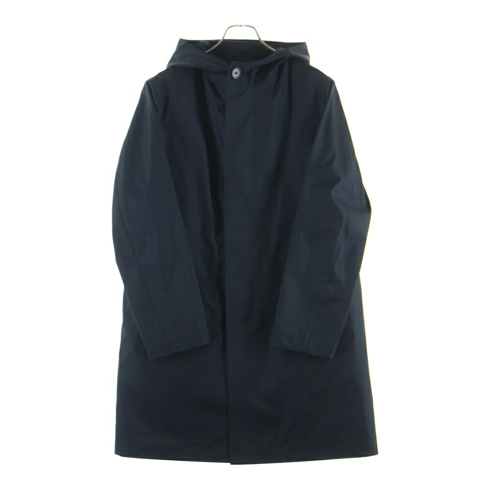 MACKINTOSH(マッキントッシュ) 大きさ:40 落ちこむラインドライブ付き添い人 フーデッド 厚地の外套 黒いこと G1C05-230-09【中古】【座標軸A】【色合い黒いこと】【オンライン制限事項商いもの】