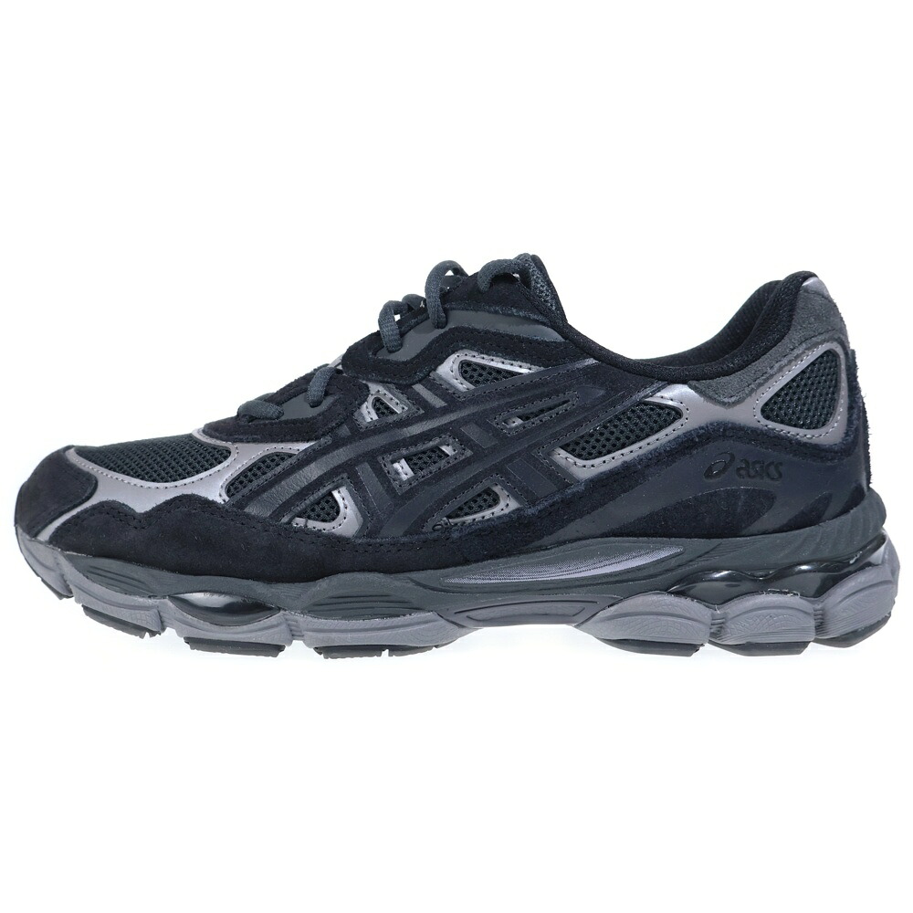 ASICS(アシックス) 大きさ:28.0珊 GEL-NYC GRAPHITE GREY/BLACK 先だつもの エヌワイシー 黒いこと US10/28珊 1201A789-020【中古】【度合いA】【色つや黒いこと】【取りまわしバス発着場BRING福岡天神店】