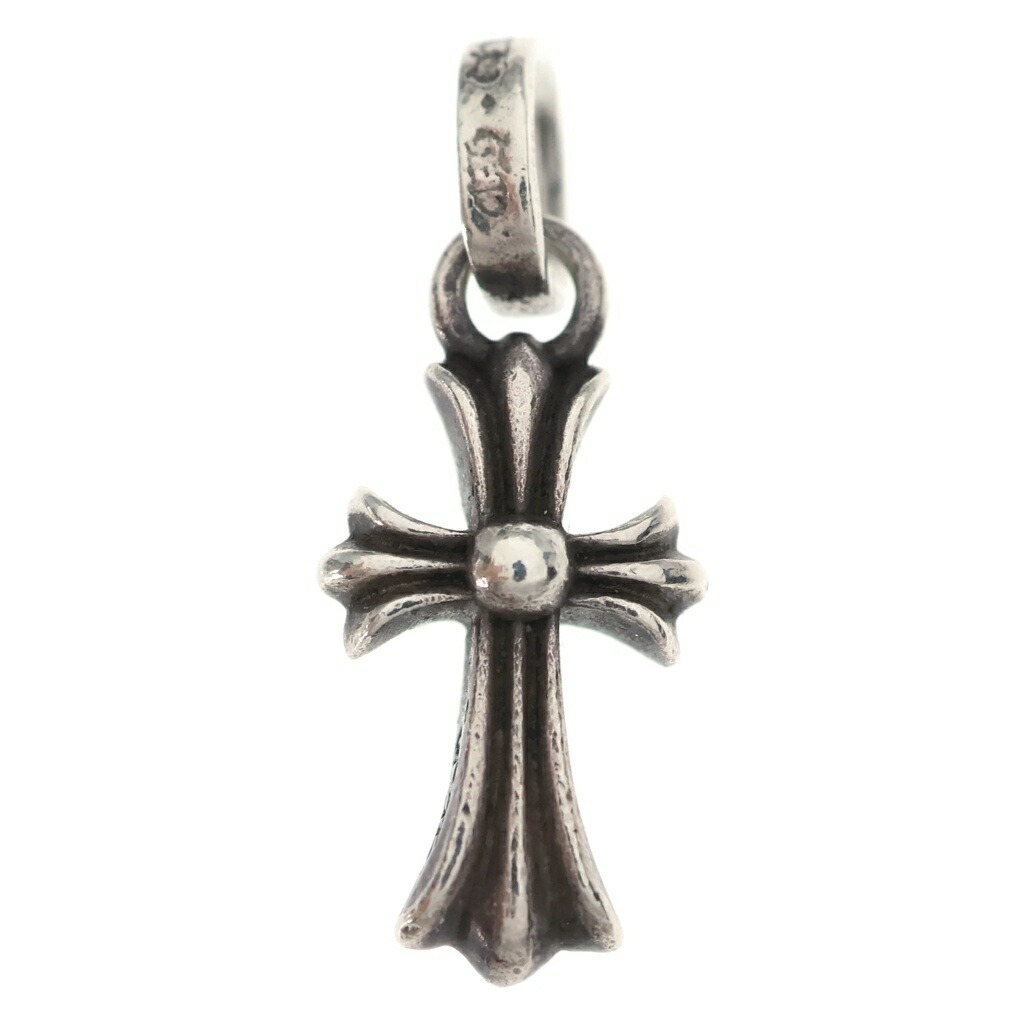 CHROME HEARTS(クロムハーツ) CRS BBYFAT ベイビーファットクロス シャンデリヤいの一番 しろがね色 BCA237【中古】【座標軸B】【色合いしろがね色】【取りまわしバス発着場BRING仙台店】