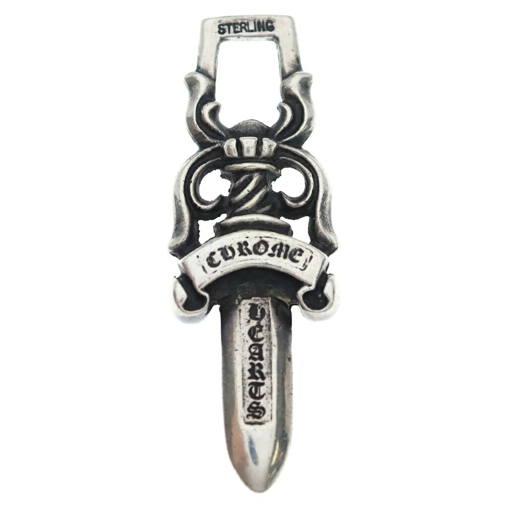CHROME HEARTS(クロムハーツ) OLD #10 DAGGER #10ダガー 年寄りのシャンデリヤとっ始め しろがね色 BCA194【中古】【度合いB】【色つやしろがね色】【取りまわしバス発着場BRING仙台店】