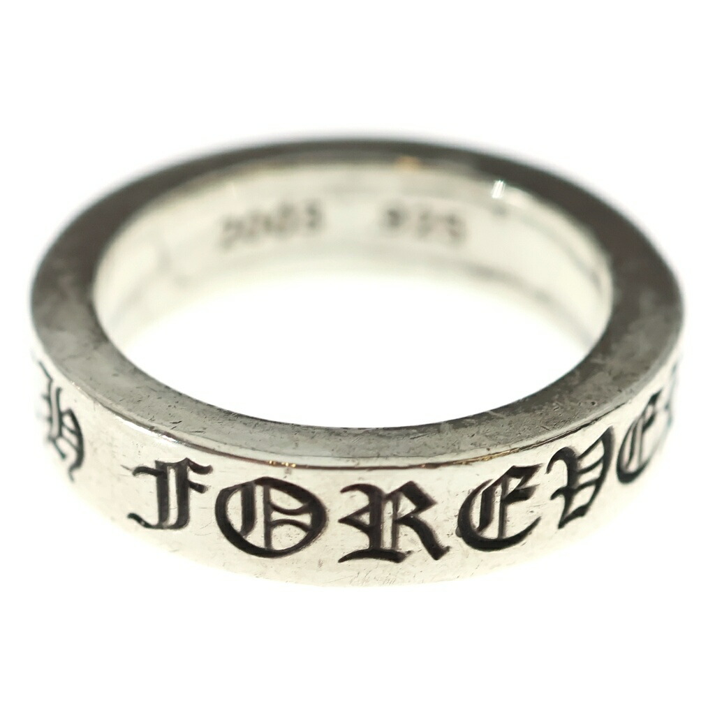 CHROME HEARTS(クロムハーツ) 大きさ:22.0号 6粍 SPACER FOREVER 6粍スペーサーリング フォーエバーシルバーBCA337【中古】【度合いB】【色つやしろがね色】【取りまわしバス発着場BRING横浜ビブレ店】