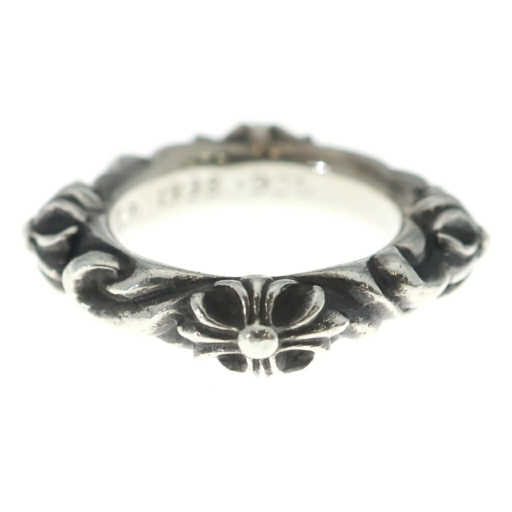 CHROME HEARTS(クロムハーツ) 大きさ:7号 SBT BAND SBTダンス楽隊輪っか しろがね色 BCA345【中古】【度合いA】【色つやしろがね色】【取りまわしバス発着場BRING京都河原町店】