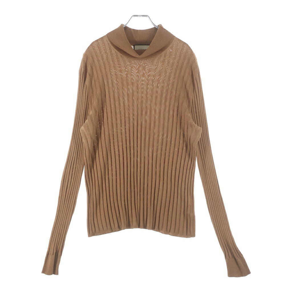 GUCCI(グッチ) サイズ:XL タートルネック 長袖リブニット ブラウン 461174【中古】【程度B】【カラーブラウン】【取扱店舗BRING京都河原町店】｜ブランド買取・販売　BRING