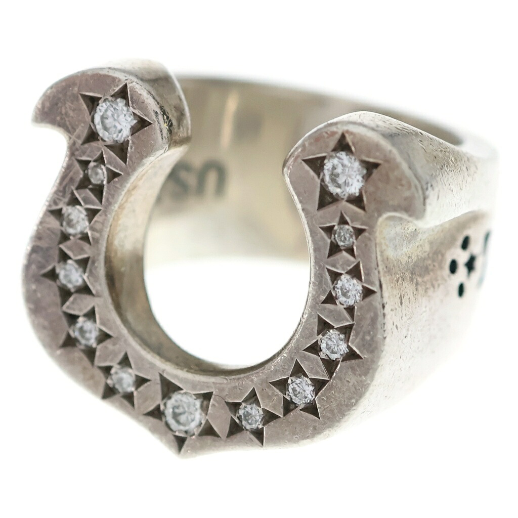 TENDERLOIN(アンダーカット) 大いさ:10.0号 T-H.S RING SILVER ホースシューリング 金剛石 指環 しろがね色【中古】【座標軸B】【色合いしろがね色】【オンライン制限事項商いもの】