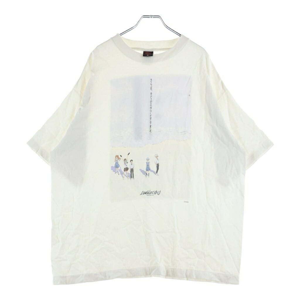 SAINT MICHAEL(セントマイケル) サイズ:XL 25SS × EVANGELION S/S EV Tee SM-HR8-0000-C11 シン・エヴァンゲリオン劇場版 コラボ プリント クルーネック半袖Tシャツカットソー ホワイト【中古】【程度A】【カラーホワイト】【取扱店舗BRING札幌店】|ブランド買取・販売 BRING