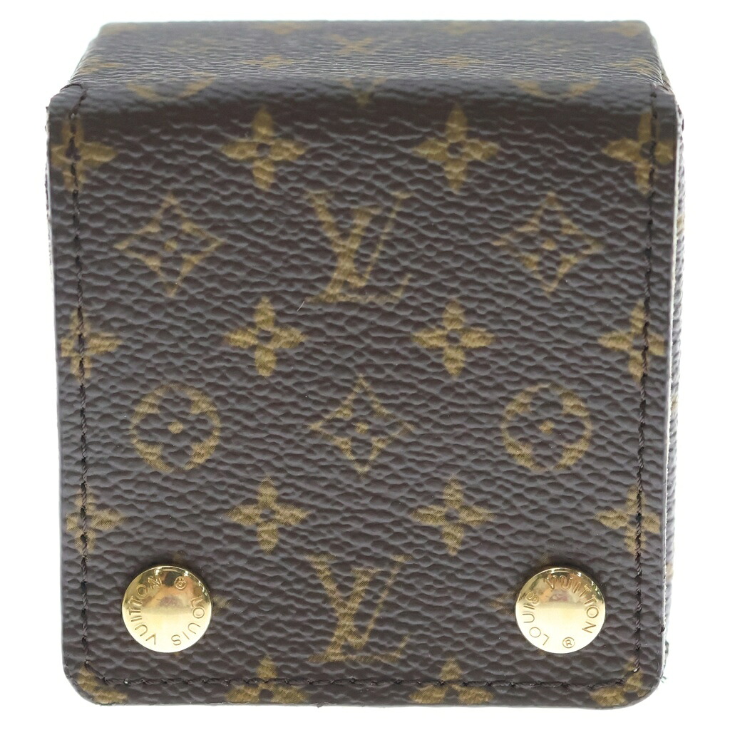 LOUIS VUITTON(ルイヴィトン) 大きさ:- モノグラム 宝飾品容れもの 付属物容れもの 小入れもの 赤銅色 ゴールド金具【中古】【度合いA】【色つや赤銅色】【取りまわしバス発着場BRING：RED新宿東口店】