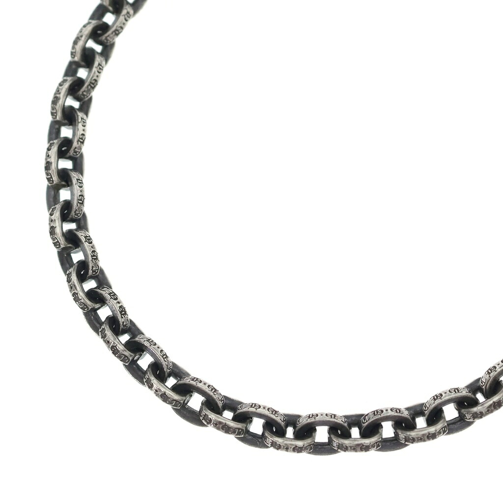 CHROME HEARTS(クロムハーツ) 大いさ:30INCH 30INCH PAPER CHAIN 30 調査報告チェーン店 頸飾り しろがね色【中古】【座標軸B】【色合いしろがね色】【取りまわしバス発着場渋谷】