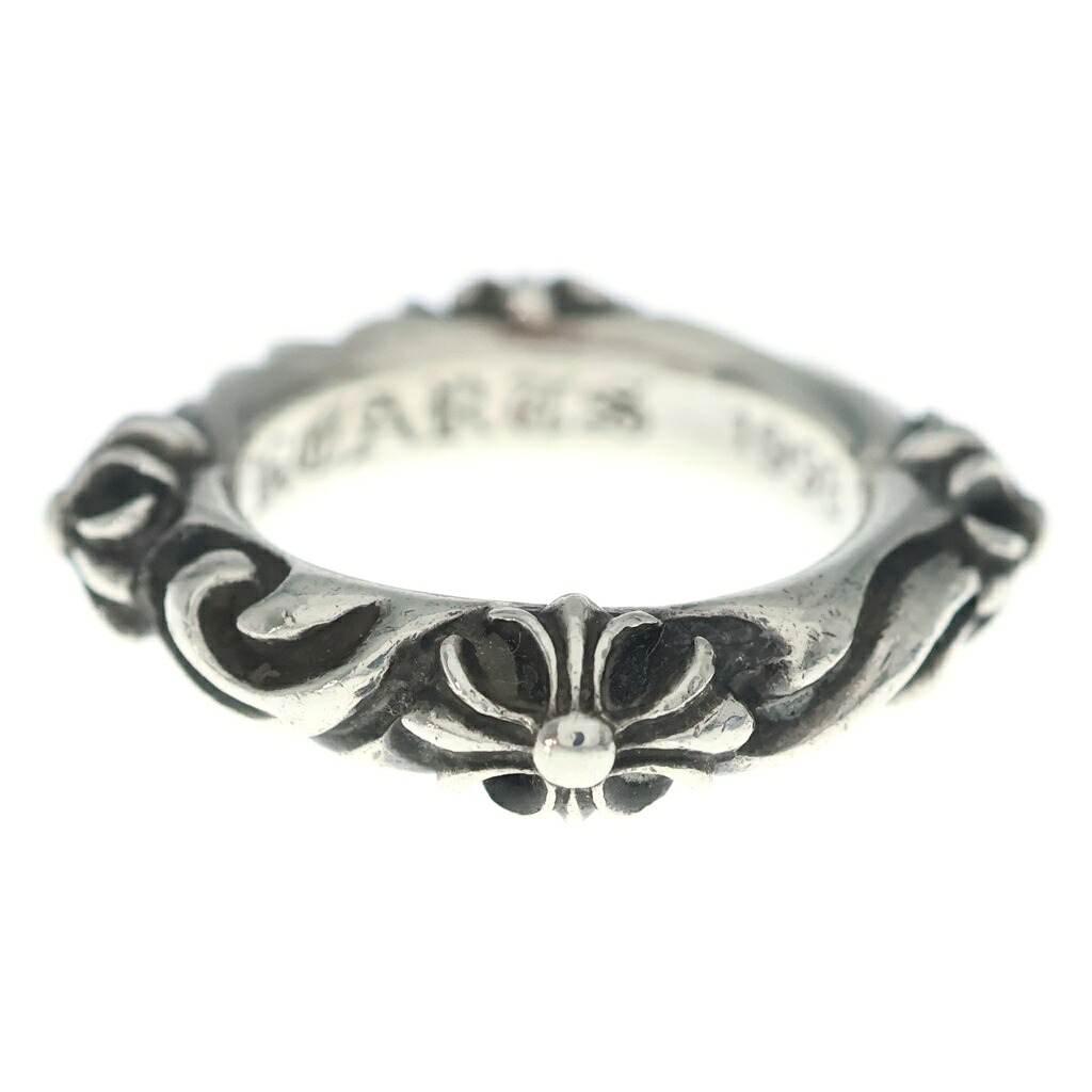 CHROME HEARTS(クロムハーツ) 大きさ:9号 SBT BAND SBTダンス楽隊輪っか しろがね色 BCA345【中古】【度合いB】【色つやしろがね色】【取りまわしバス発着場BRINGご廟店】