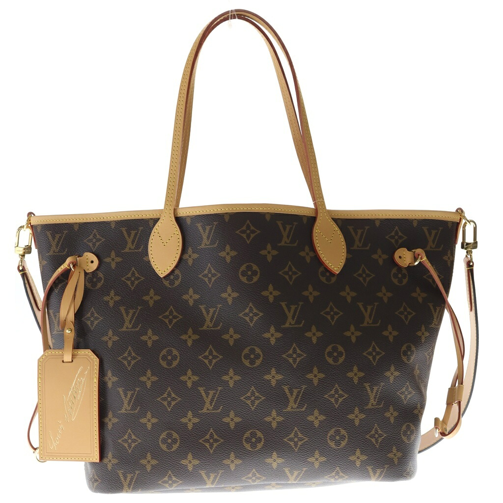 LOUIS VUITTON(ルイヴィトン) モノグラム ネヴァーフル 内部アウトMM 2WAY御徒面子 ショルダーバッグ トートバッグ ハンドバック 赤銅色×サクラ色 なめし革 M28376 ゴールド金具【中古】【度合いA】【色合い赤銅色】【取りまわしバス発着場原宿】 レディースバッグ-バッグ・小物・ブランド雑貨-ショルダーバッグ・メッセンジャーバッグ
