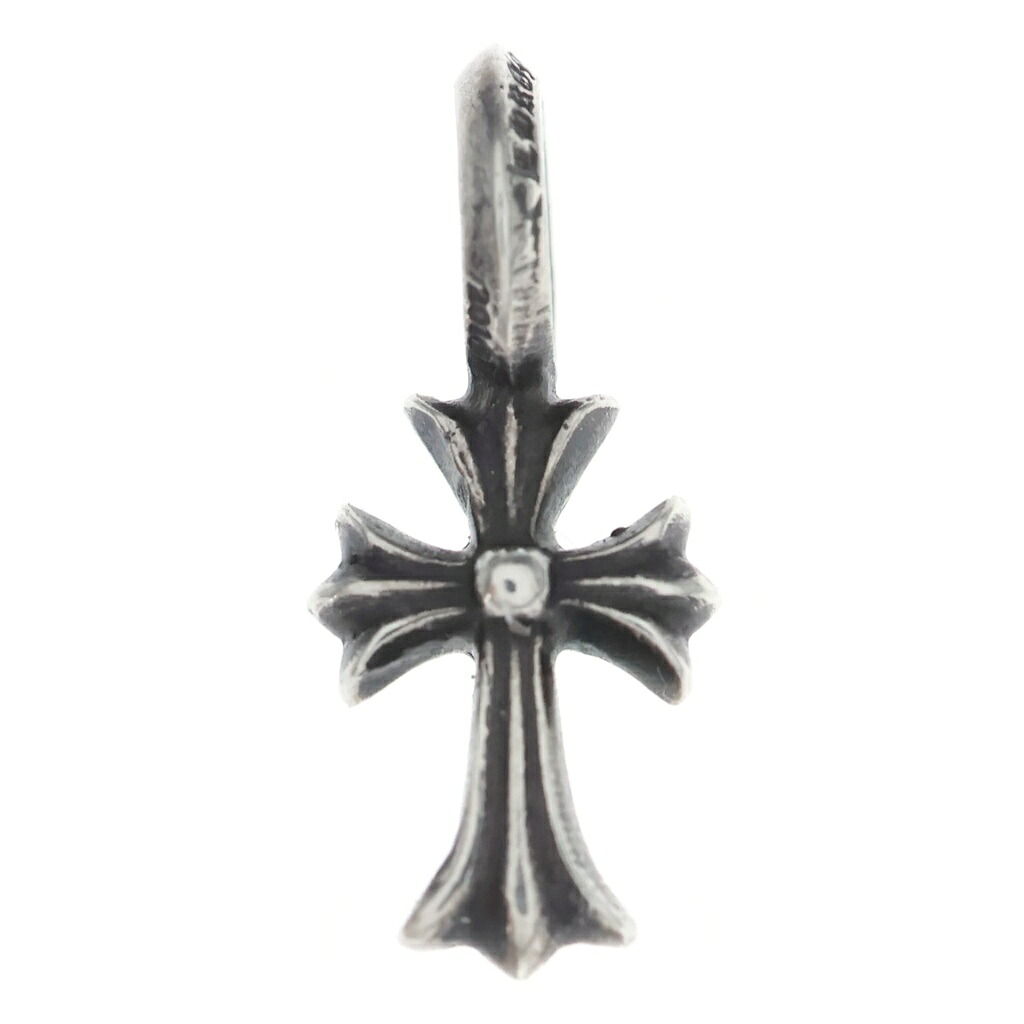 CHROME HEARTS(クロムハーツ) STACK CH CROSS V2 CHクロススタックチャーム しろがね色首飾りとっ始め【中古】【度合いB】【色つやしろがね色】【取りまわしバス発着場原宿】