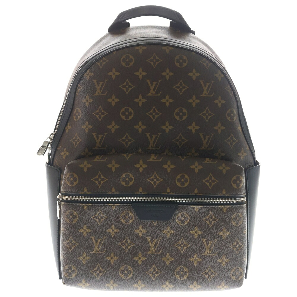 LOUIS VUITTON(ルイヴィトン) モノグラムマカサー 大きな進歩 レザーバッグパック 背嚢 赤銅色 M46684【中古】【度合いA】【色つや赤銅色】【取りまわしバス発着場BRING福岡天神店】