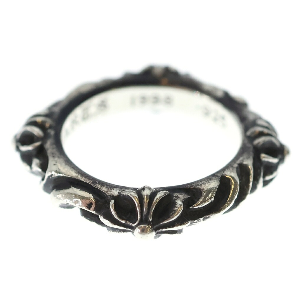 CHROME HEARTS(クロムハーツ) サイズ:12.0号 CROSS BAND クロスバンド リング シルバー BCA342【中古】【程度B】【カラーシルバー】【取扱店舗渋谷】｜ブランド買取・販売　BRING