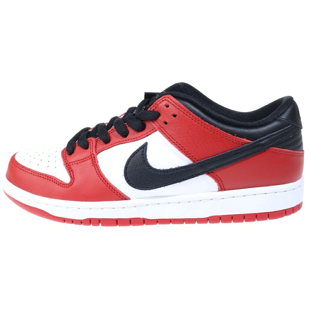NIKE SB(ナイキエスビー) 大きさ:27.0珊 Dunk Low Pro J-Pack Chicago ダンク 置き目 労働者階級 ジェーパック 風の強い町 スニーカー 赤いこと/白いこと US9/27珊 BQ6817-600【新古品/中古】【度合いS】【色つや白いこと】【オンライン押さえる商いもの】