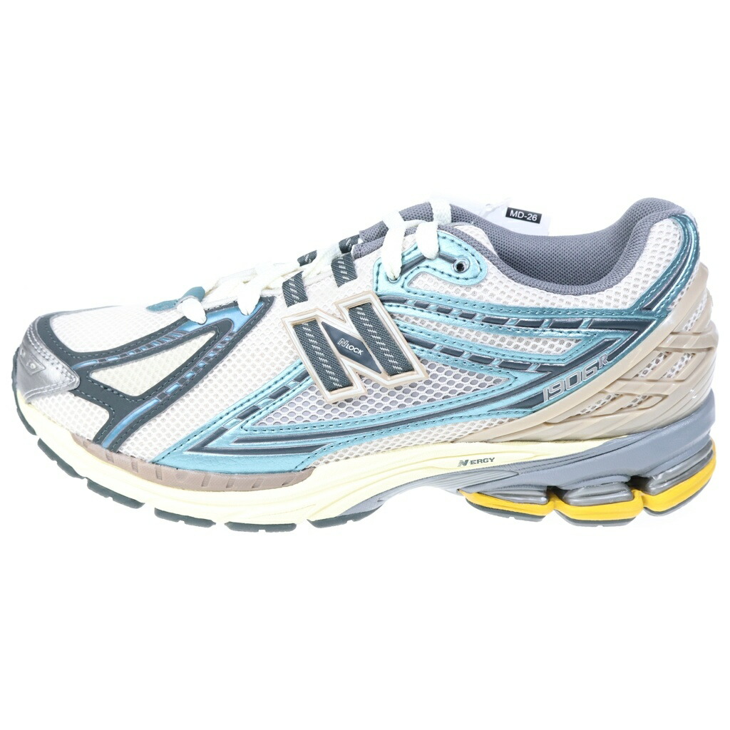 New Balance(ニュー平衡にする) 大きさ:29.0糎 M1906RRC メッシュ ローカットスニーカー しろがね色/青色 US11/29糎【新古品/中古】【座標軸S】【色合いしろがね色】【オンライン制限事項商いもの】