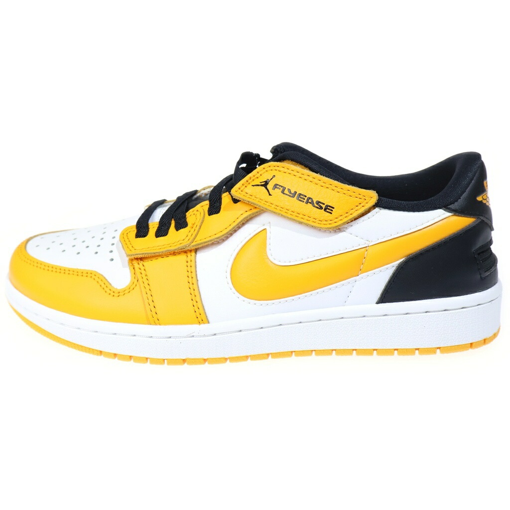 NIKE(ナイキ) 大きさ:27.5珊 AIR JORDAN 1 LOW FLYEASE UNIVERSITY GOLD エアジョーダン1 フライイーズ 最高学府 ゴールド ローカットスニーカー 黄色 US9.5/27.5珊 DM1206-107【新古品/中古】【度合いS】【色つや黄色】【オンライン押さえる商いもの】