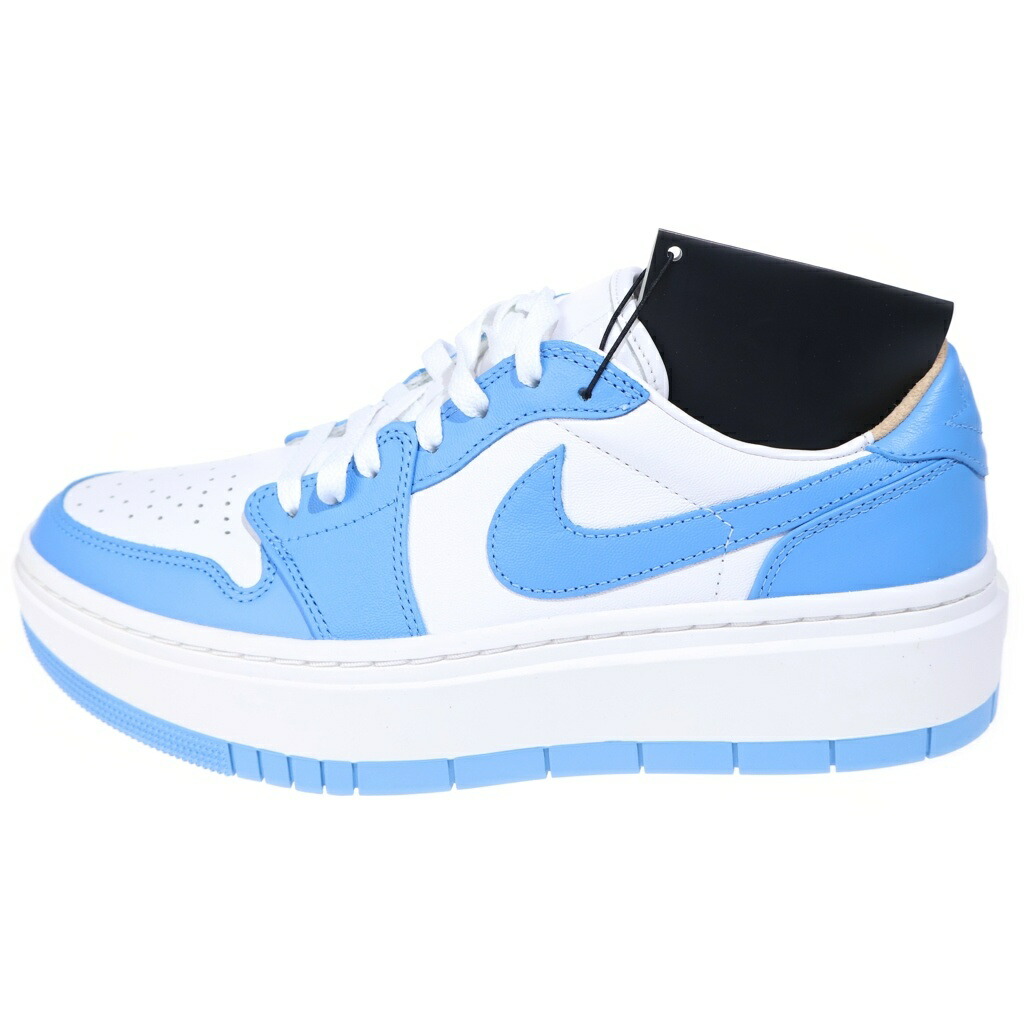 NIKE(ナイキ) 大きさ:28.0珊 WMS AIR JORDAN 1 ELEVATE LOW UNIVERSITY BLUE ウィメンズ エアジョーダン1 エレベート 最高学府 青碧 ローカットスニーカー US11/28珊 DQ3698-141【新古品/中古】【度合いS】【色つや青碧】【オンライン押さえる商いもの】