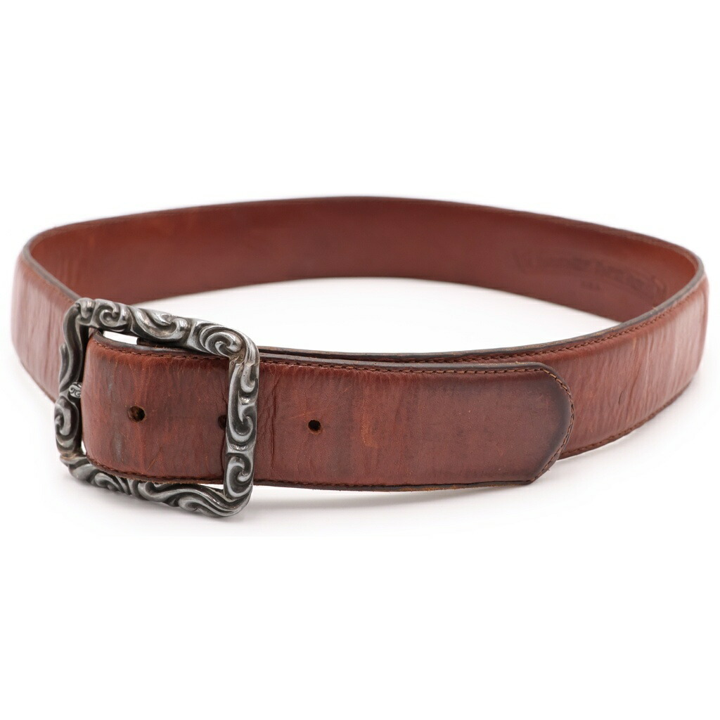 CHROME HEARTS(クロムハーツ) 大いさ:30.0inch BLT SCRLREC レクタングルスクロール 三尺帯 赤銅色【中古】【座標軸B】【色合い赤銅色】【取りまわしバス発着場BRING梅田茶屋町店】