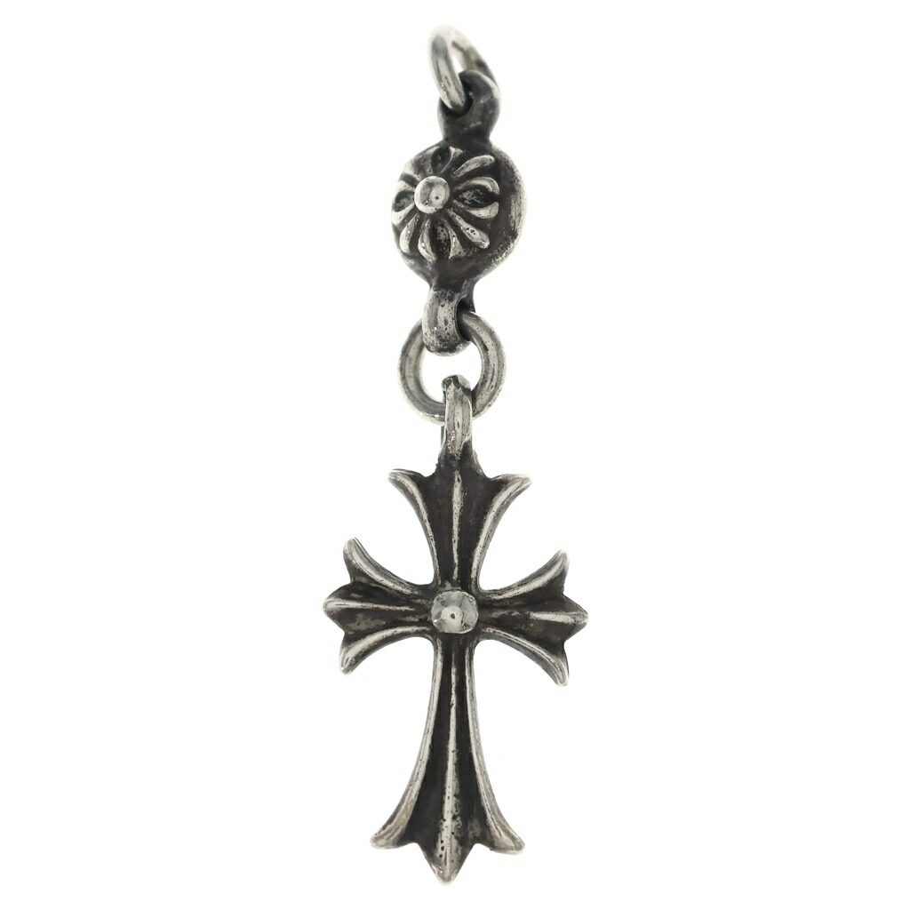 CHROME HEARTS(クロムハーツ) OLD 1B TNY CH CRS 1どんぶり鉢 タイニー CH差し交わす 惹きつける 年寄りの シャンデリヤいの一番 しろがね色【中古】【座標軸B】【色合いしろがね色】【取りまわしバス発着場BRING京都河原町店】