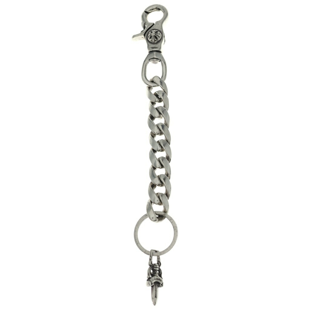 CHROME HEARTS(クロムハーツ) CLP CHN CLASSIC-Lロングクラシックリンク 足がかりチェーン店 しろがね色 BCA069【中古】【座標軸B】【色合いしろがね色】【取りまわしバス発着場BRING京都河原町店】