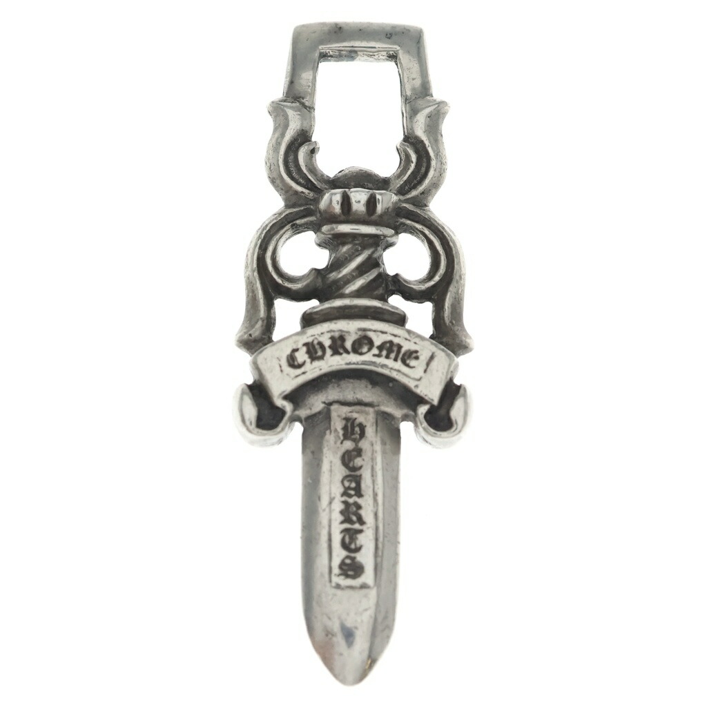 CHROME HEARTS(クロムハーツ) #10DAGGER #10ダガーペンダント シャンデリヤ しろがね色首飾りとっ始め【中古】【度合いB】【色つやしろがね色】【取りまわしバス発着場OneStyle原宿店】
