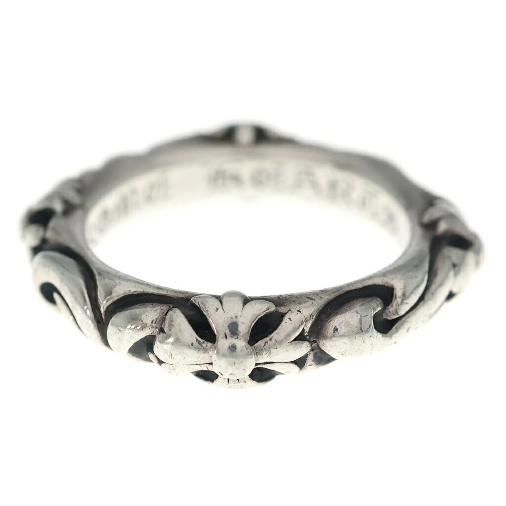 CHROME HEARTS(クロムハーツ) 大きさ:15.0号 SBT BAND SBTダンス楽隊 しろがね色輪っか【中古】【度合いB】【色つやしろがね色】【取りまわしバス発着場OneStyle原宿店】