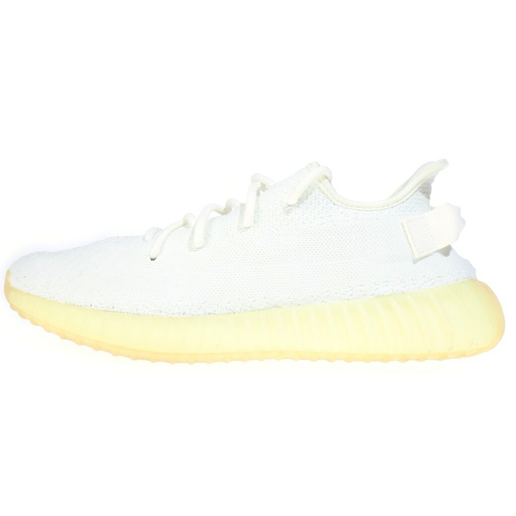 adidas(アディダス) 大きさ:29.5糎 YEEZY BOOST 350 V2 CREAM WHITE イージーブースト350V2 皮膚軟化剤白いこと ローカットスニーカー 白いこと US11.5/29.5糎 CP9366【中古】【座標軸A】【色合い白いこと】【オンライン制限事項商いもの】