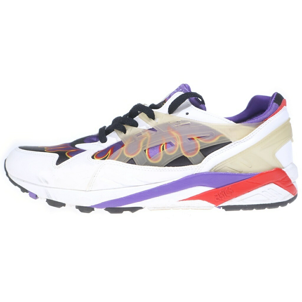 ASICS(アシックス) 大きさ:28.5糎 GEL-KAYANO TRAINER ゲルカヤノ トレーナーローカットスニーカー 白いこと/パープル US10.5/28.5糎 1193A164【中古】【座標軸B】【色合い白いこと】【オンライン制限事項商いもの】