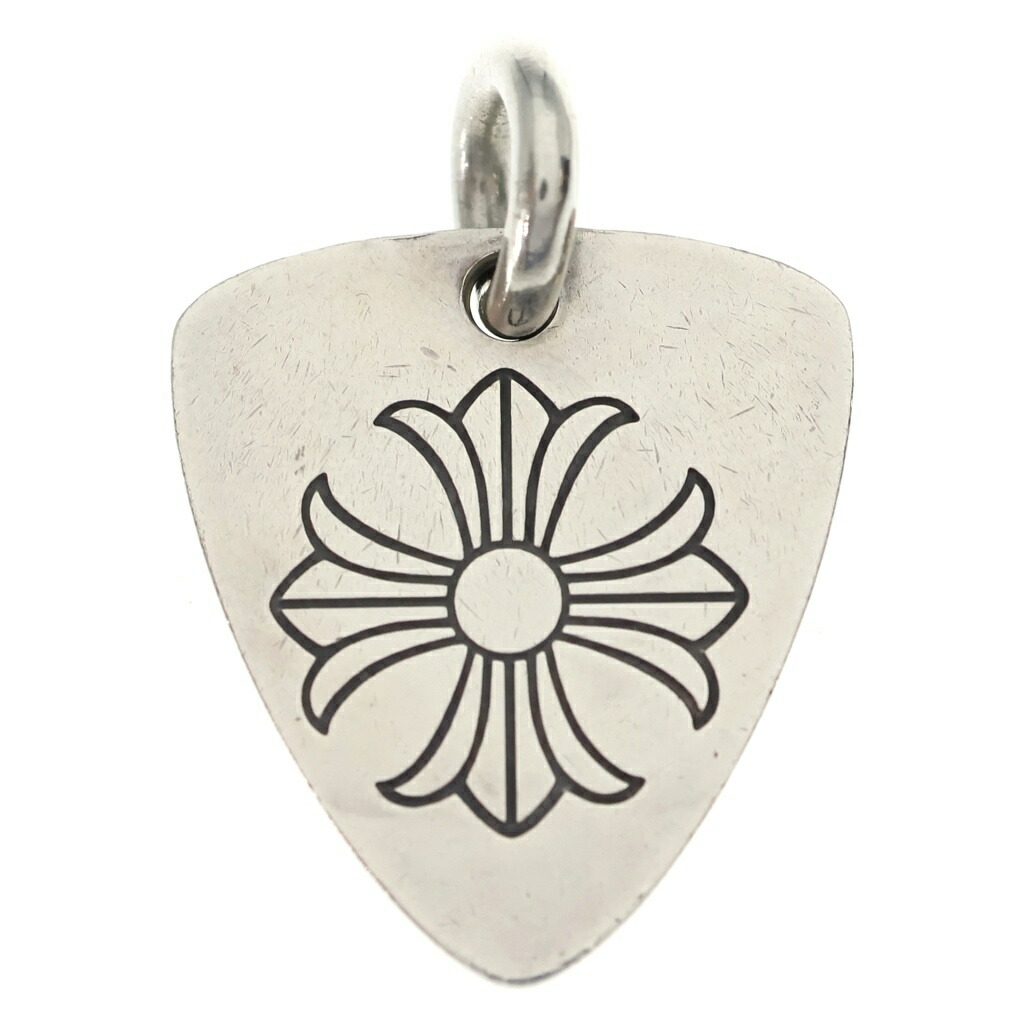 CHROME HEARTS(クロムハーツ) 大いさ:- GUITAR PICK ギター爪 シャンデリヤいの一番 しろがね色 BCA275【中古】【座標軸B】【色合いしろがね色】【取りまわしバス発着場BRING亜米利加村店】