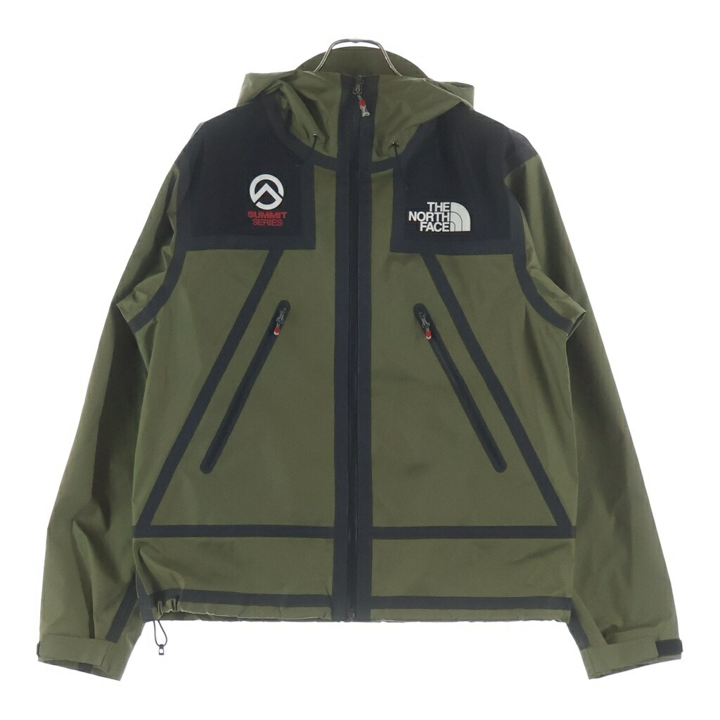 SUPREME(シュプリーム) 大きさ:S シュプリーム×北の方人間の顔 主脳会談つづき物 シームジャケット ナイロン カーキ #S NP121011【中古】【座標軸B】【色合いカーキ】【取りまわしバス発着場原宿】