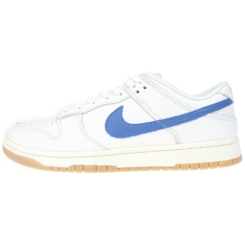 NIKE(ナイキ) 大きさ:29.0珊 DUNK LOW SE ROYAL AND GUM ダンク ローカットスニーカー ロイヤル アンド チュインガム 青碧/白いこと US11/29珊 DX3198-133【新古品/中古】【度合いS】【色つや青碧】【オンライン押さえる商いもの】