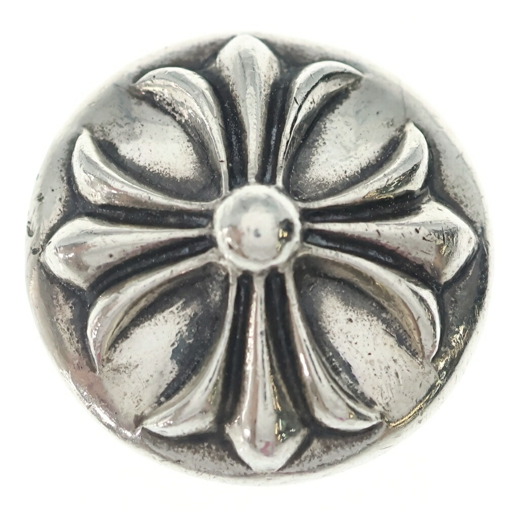 CHROME HEARTS(クロムハーツ) HAIRBAND クロスボール 髪の毛ダンス楽隊 ヘアゴムコンチョ しろがね色 BCA151【中古】【座標軸B】【色合いしろがね色】【取りまわしバス発着場BRING札幌店】
