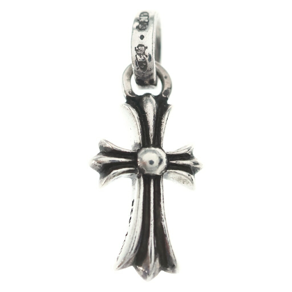 CHROME HEARTS(クロムハーツ) CRS BBYFAT ベイビーファットクロス シャンデリヤいの一番 しろがね色 BCA237【中古】【座標軸B】【色合いしろがね色】【取りまわしバス発着場BRING WASTE_NOT】