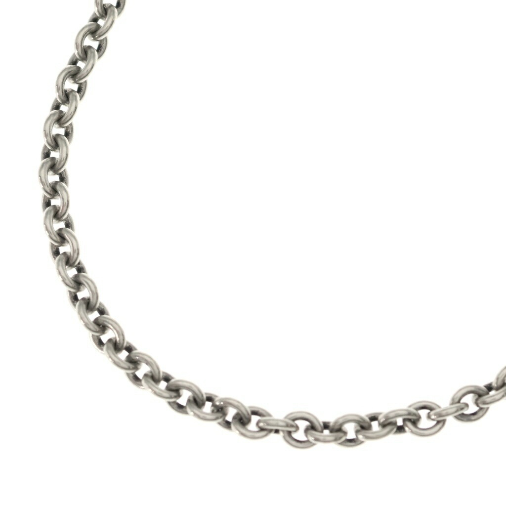 CHROME HEARTS(クロムハーツ) 大きさ:24.0inch NE CHAIN 24 NEチェーン店首飾り 24inch しろがね色 BCA081【中古】【度合いB】【色つやしろがね色】【取りまわしバス発着場OneStyle原宿店】