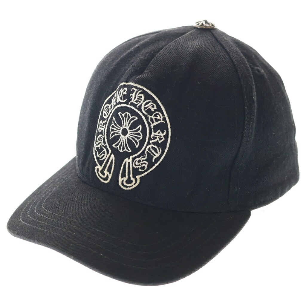 CHROME HEARTS(クロムハーツ) TRUCKER CAP デニムトラッカー ホースシューステッチデニムキャップ【中古】【度合いB】【色つや黒いこと】【取りまわしバス発着場OneStyle新宿店】