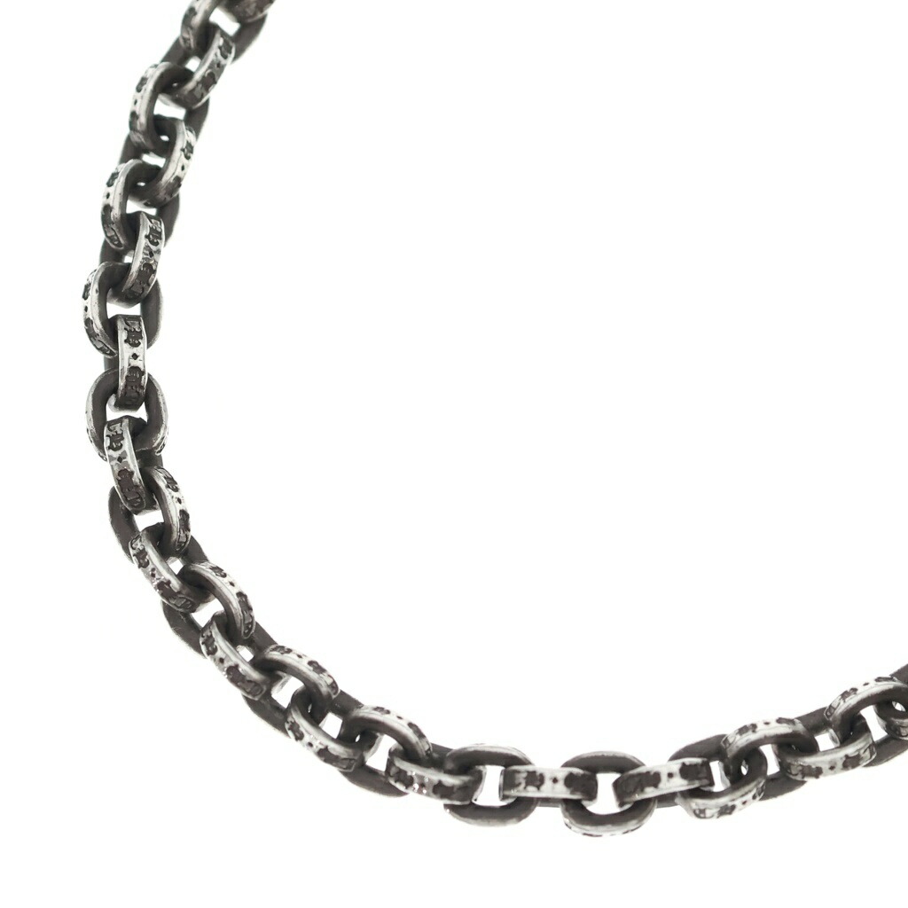 CHROME HEARTS(クロムハーツ) 大きさ:30.0inch PAPER CHAIN 30 ペーパーチェーンネックレス 30inch しろがね色【中古】【度合いB】【色つやしろがね色】【取りまわしバス発着場BRING梅田茶屋町店】