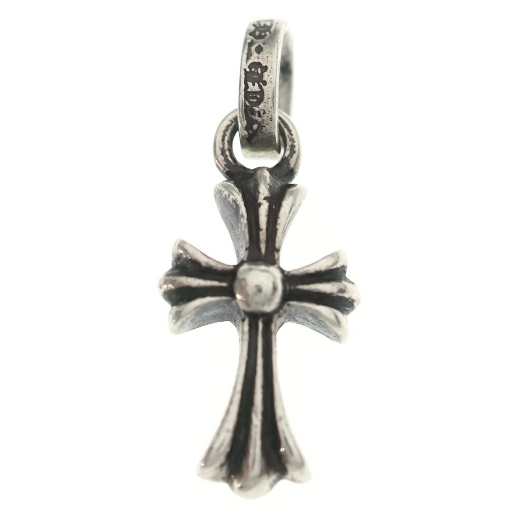 CHROME HEARTS(クロムハーツ) CRS BBYFAT ベイビーファットクロス シャンデリヤいの一番 しろがね色 BCA237【新古品/中古】【座標軸S】【色合いしろがね色】【取りまわしバス発着場OneStyle原宿店】