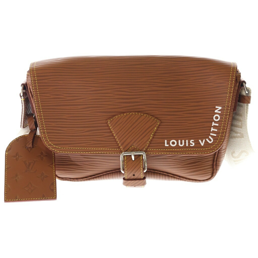 LOUIS VUITTON(ルイヴィトン) 大いさ:- エピXL モン掏摸 飛脚屋御徒面子 ショルダーバッグ 赤銅色 なめし革 M23097 しろがね色金具【中古】【座標軸B】【色合い赤銅色】【取りまわしバス発着場原宿】