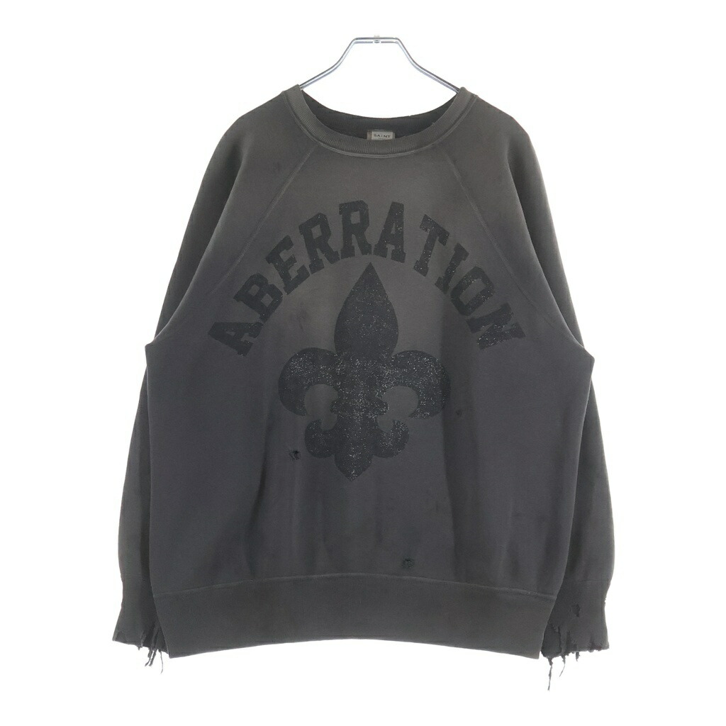 SAINT MICHAEL(セントマイケル) 大きさ:S 25AW SAINT CELEBRATION 聖徒 セレブレーション 労働者の一団のど首 汗水 調教師 黒いこと SM-MK3-0000-054【新古品/中古】【座標軸S】【色合い黒いこと】【取りまわしバス発着場渋谷】