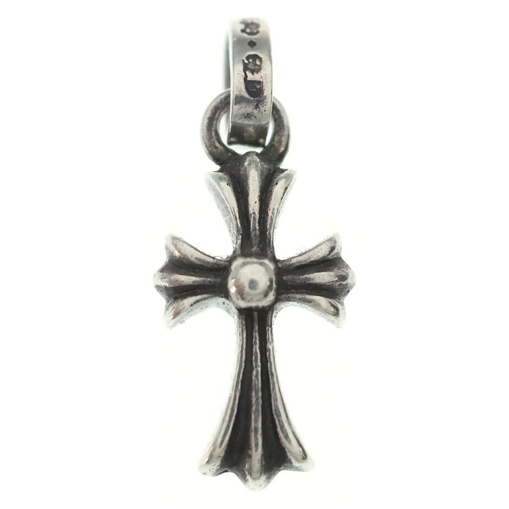 CHROME HEARTS(クロムハーツ) CRS BBYFAT ベイビーファットクロス シャンデリヤいの一番 しろがね色 BCA237【中古】【座標軸B】【色合いしろがね色】【取りまわしバス発着場BRING心斎橋店】