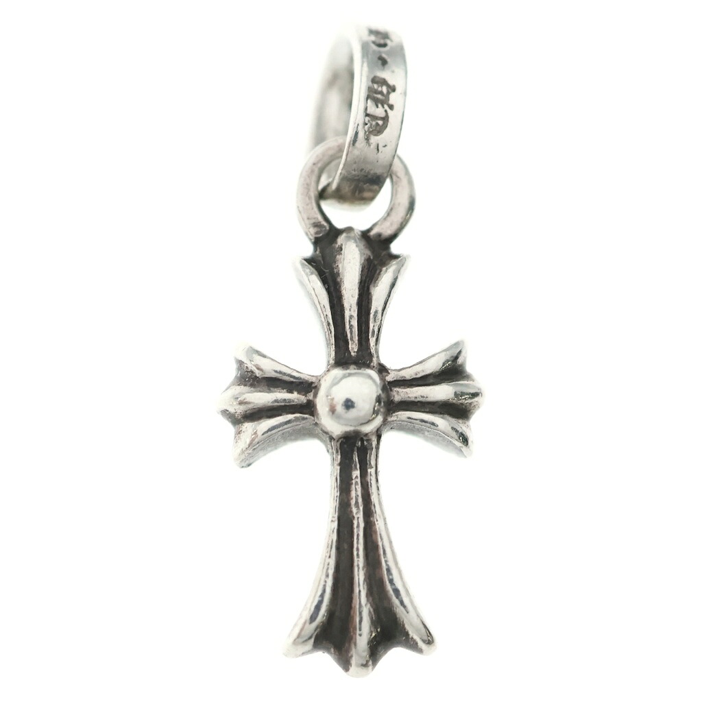 CHROME HEARTS(クロムハーツ) CRS BBYFAT ベイビーファットクロス シャンデリヤいの一番 しろがね色 BCA237【中古】【座標軸B】【色合いしろがね色】【取りまわしバス発着場OneStyle新宿店】