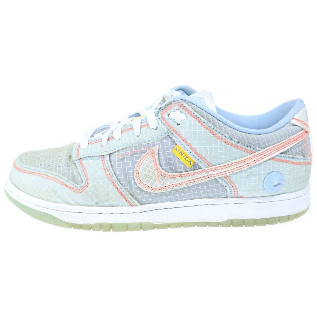 NIKE(ナイキ) 大きさ:26.5糎 ×UNION DUNK LOW PASSPORT PACK Argon 単位労働組合 ダンク 置き目 渡航免状風呂敷き包み Ar ローカットスニーカー 青色 US8.5/26.5糎 DJ9649-400【中古】【座標軸B】【色合い青色】【取りまわしバス発着場BRING THRIFT CLOSET 幕張店】