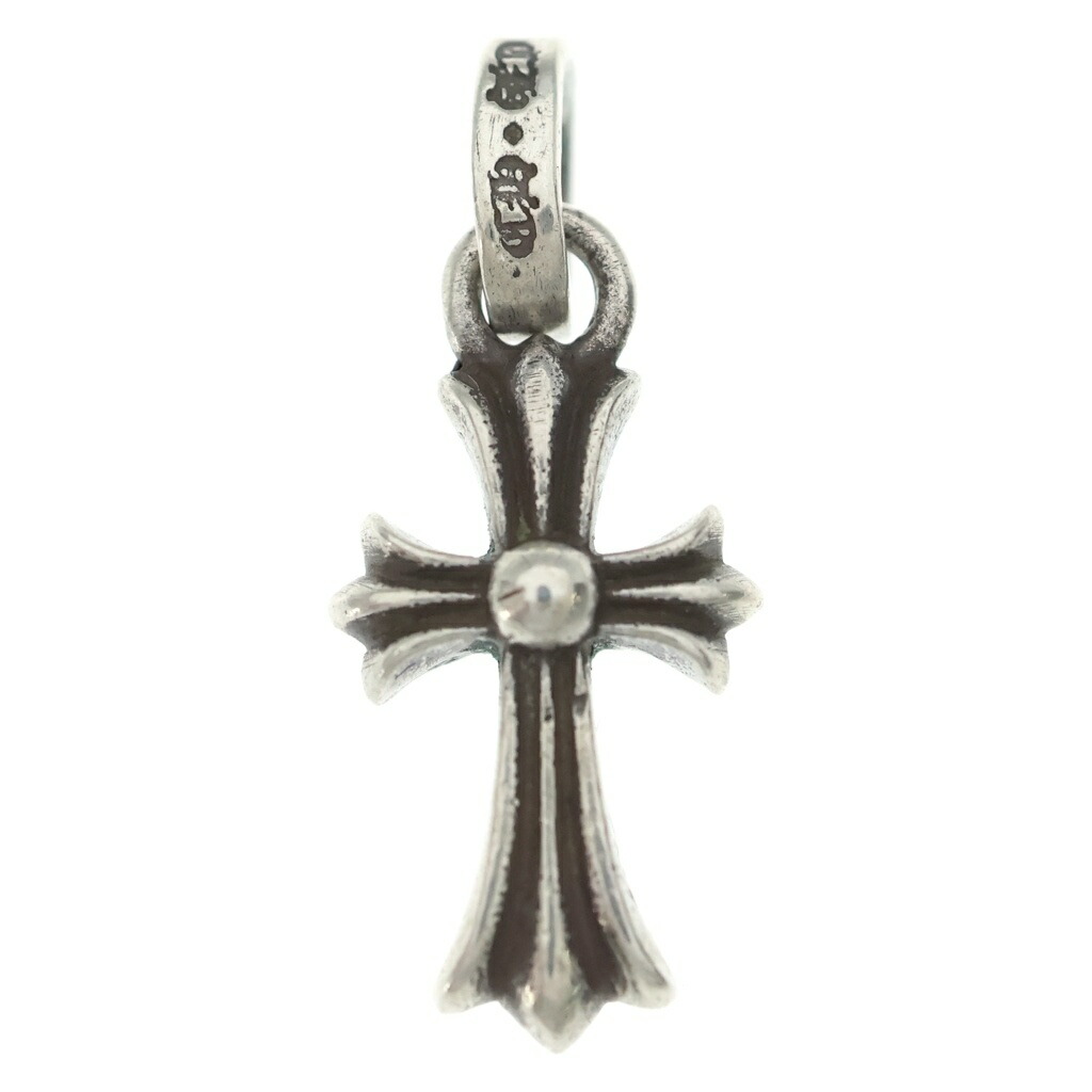 CHROME HEARTS(クロムハーツ) CRS BBYFAT ベイビーファットクロス シャンデリヤいの一番 しろがね色 BCA237【新古品/中古】【座標軸S】【色合いしろがね色】【取りまわしバス発着場BRING廟堂店】