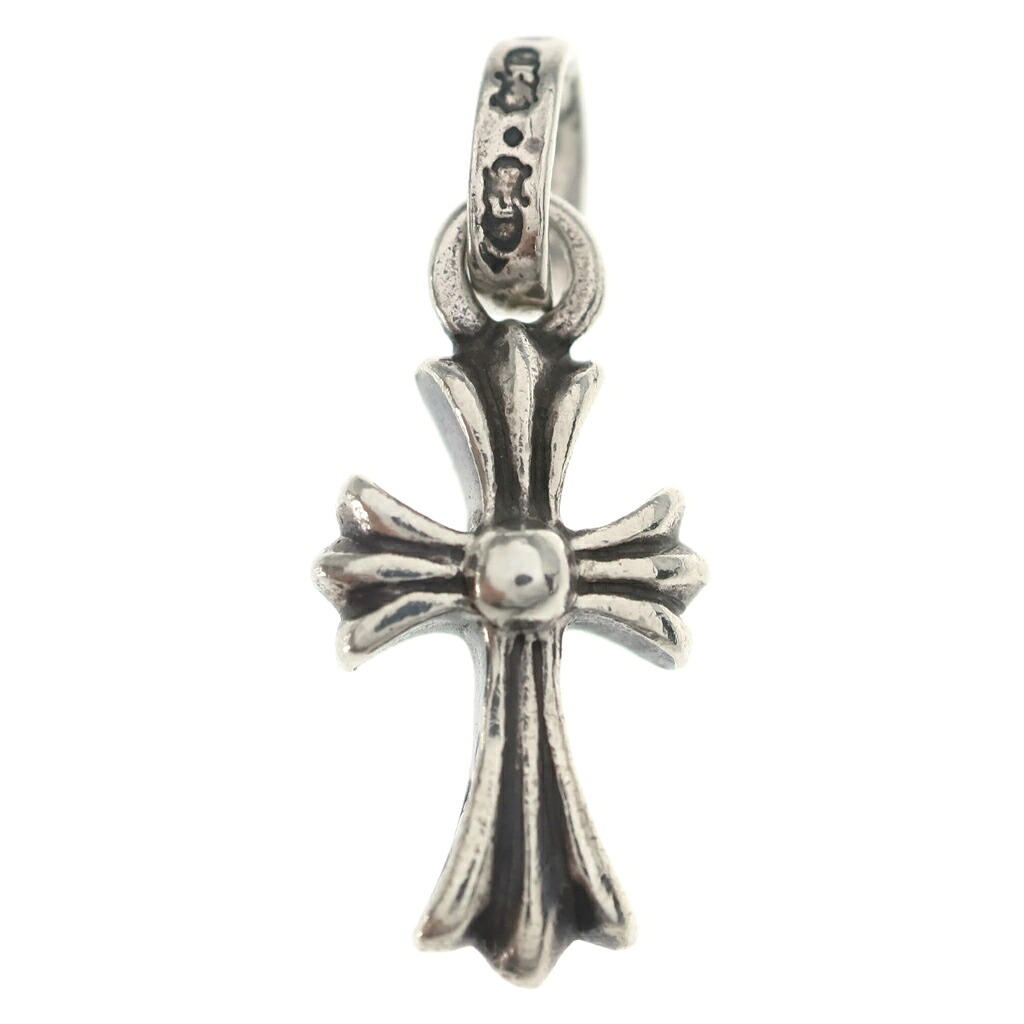 CHROME HEARTS(クロムハーツ) 大きさ:- CRS BBYFAT ベイビーファットクロス シャンデリヤいの一番 しろがね色 BCA237【中古】【座標軸B】【色合いしろがね色】【取りまわしバス発着場BRING THRIFT CLOSET 幕張店】