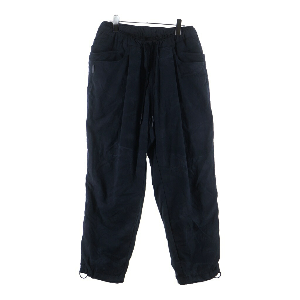 S.F.C(ストライプス フォー クリエイティ) サイズ:M WINDOBREAKER PANTS REAL TREE CAMO ロゴ刺繍 ナイロンイージーパンツ ブラック【中古】【程度A】【カラーブラック】【取扱店舗BRING横浜ビブレ店】｜ブランド買取・販売　BRING