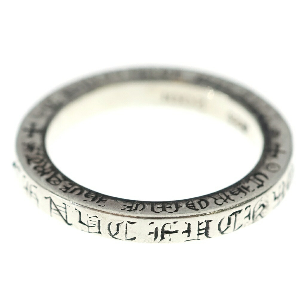 CHROME HEARTS(クロムハーツ) 大きさ:19.0号 3粍 SPACER 押さえる 3粍スペーサー NYC押さえる しろがね色輪っか【中古】【度合いB】【色つやしろがね色】【取りまわしバス発着場OneStyle新宿店】