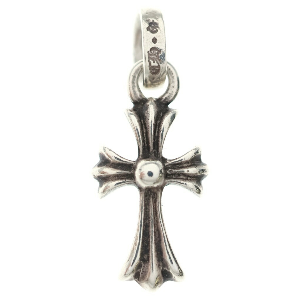 CHROME HEARTS(クロムハーツ) CRS BBYFAT ベイビーファットクロス シャンデリヤいの一番 しろがね色 BCA237【中古】【座標軸B】【色合いしろがね色】【取りまわしバス発着場OneStyle新宿店】