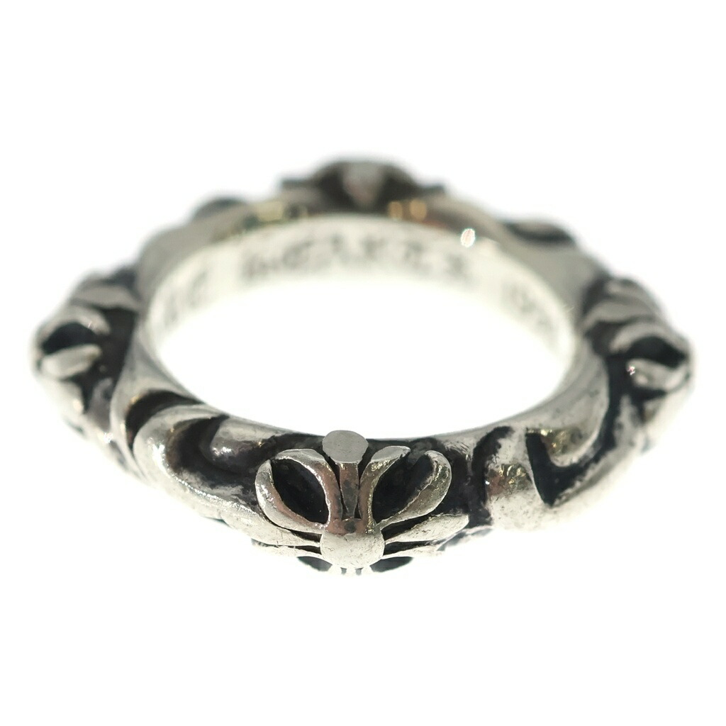 CHROME HEARTS(クロムハーツ) 大きさ:6.5号 SBT BAND SBTダンス楽隊輪っか しろがね色 BCA345【中古】【度合いB】【色つやしろがね色】【取りまわしバス発着場BRING横浜ビブレ店】