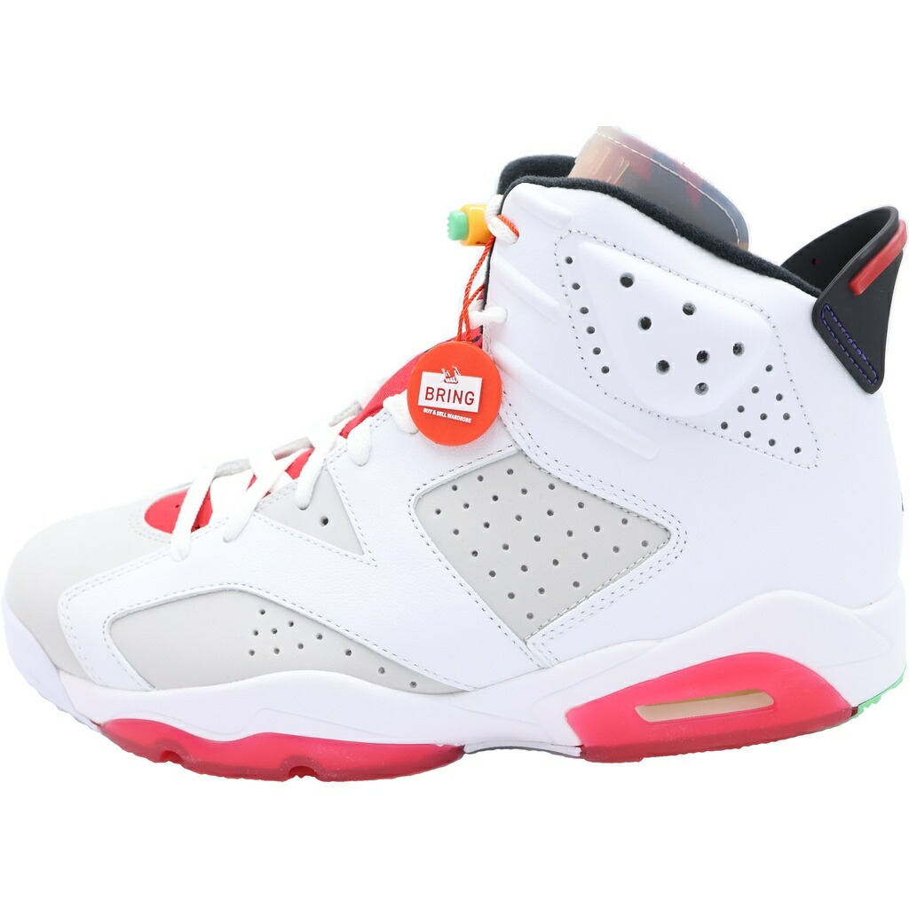 NIKE(ナイキ) 大きさ:28.5珊 Air Jordan 6 Neutral Grey/Hare CT8529-062 エアジョーダン6 ハイカットスニーカー 白いこと US10.5/28.5珊【中古】【度合いA】【色つや白いこと】【取りまわしバス発着場BRING横浜ビブレ店】